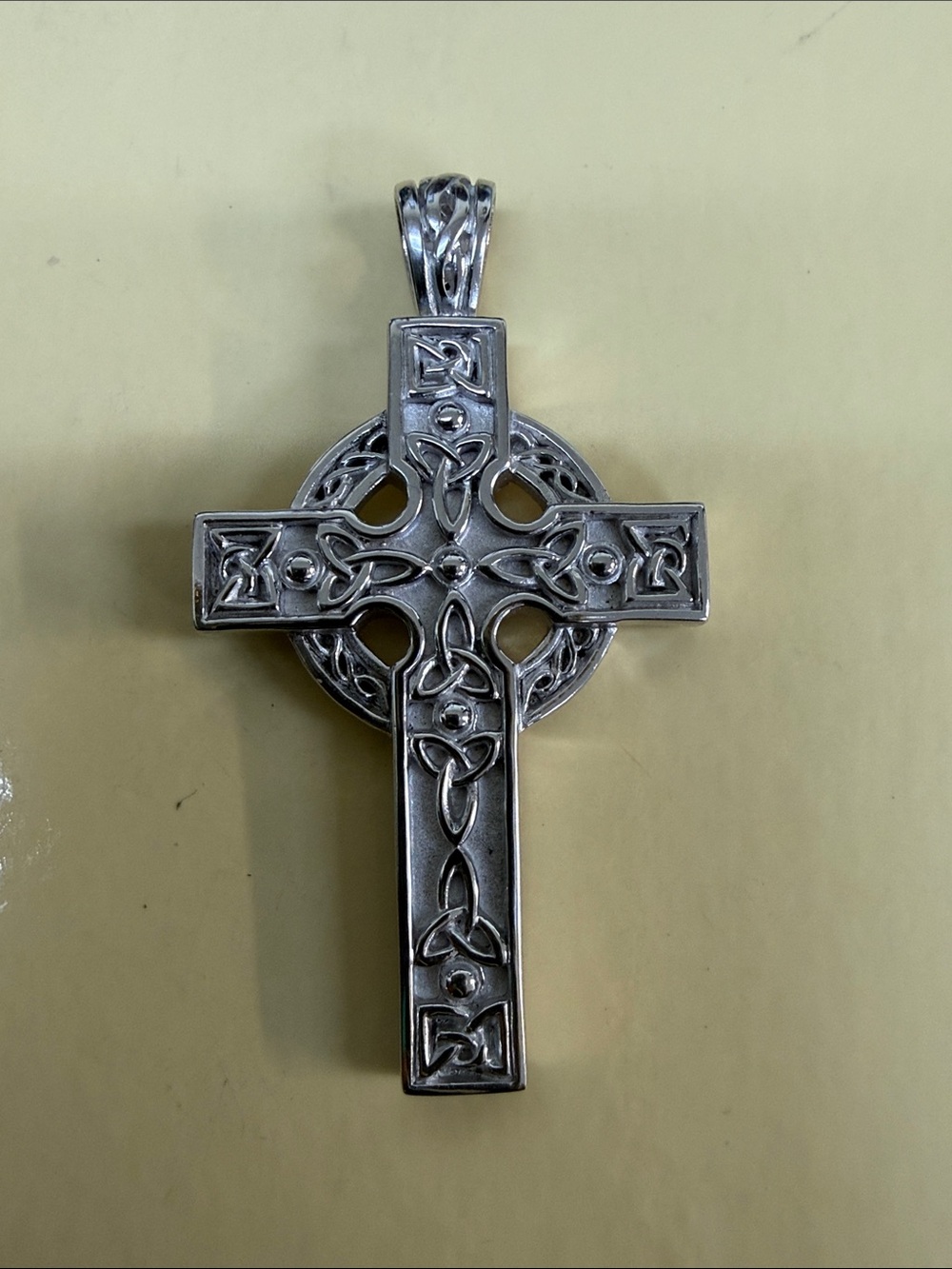 Celtic Cross Pendant solvar- Silver 925